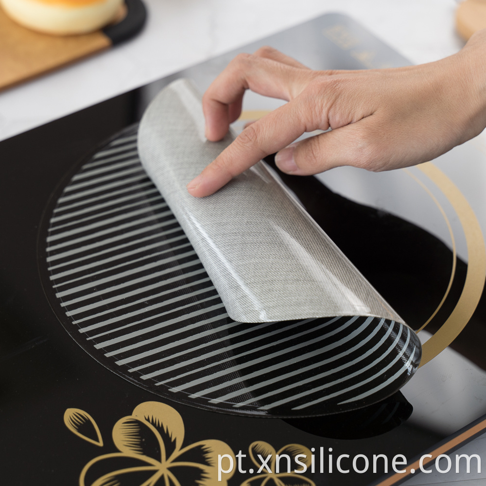 Silicone induction cooker mat